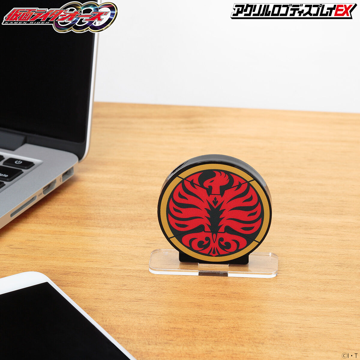 Kamen Rider OOO Tajadol Combo Mark Acrylic Logo Display