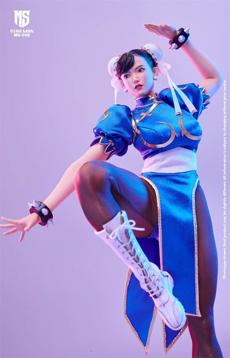 Star Man MS-008A Chun-Li (Blue Cheongsam)