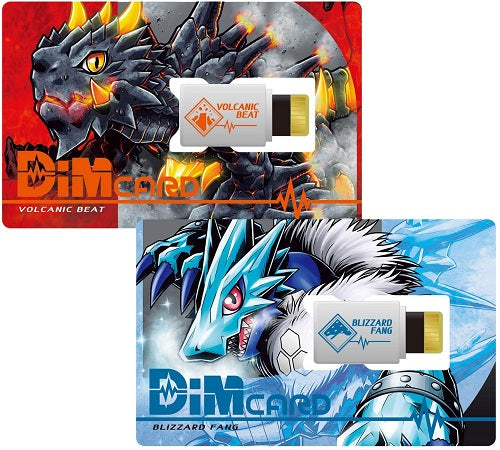 Dim Card Set Vol 1 – Volcanic Beat & Blizzard Fang