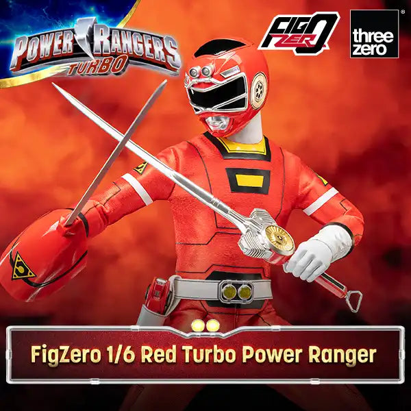 [PREORDER] FigZero Red Turbo Ranger – Power Rangers Turbo 1/6 Scale Figure