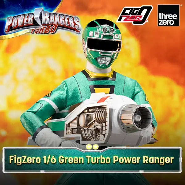 [PREORDER] FigZero Green Turbo Ranger – Power Rangers Turbo 1/6 Scale Figure