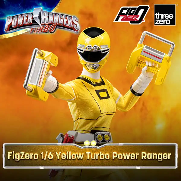 [PREORDER] FigZero Yellow Turbo Ranger – Power Rangers Turbo 1/6 Scale Figure