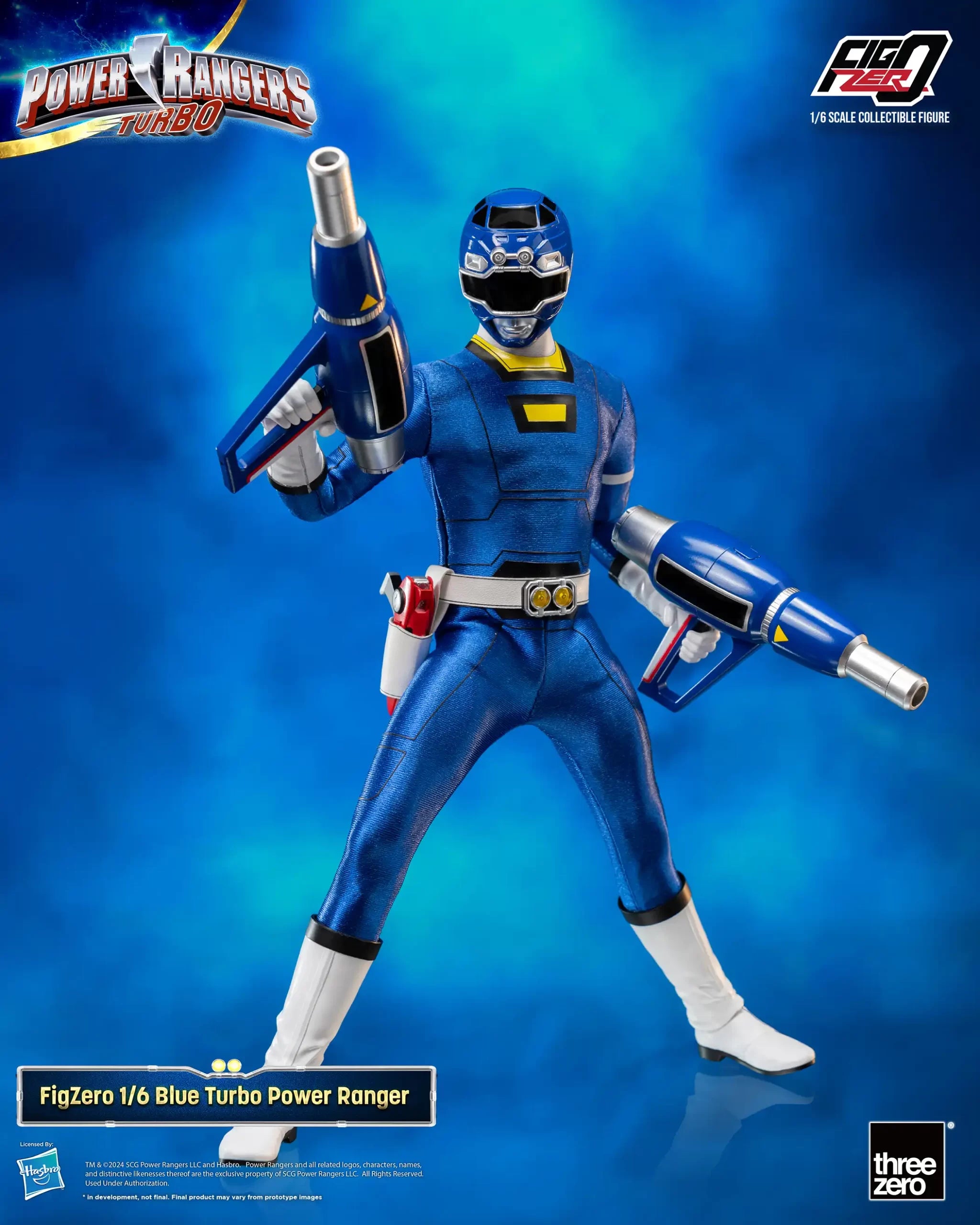 [PREORDER] FigZero Blue Turbo Ranger – Power Rangers Turbo 1/6 Scale Figure