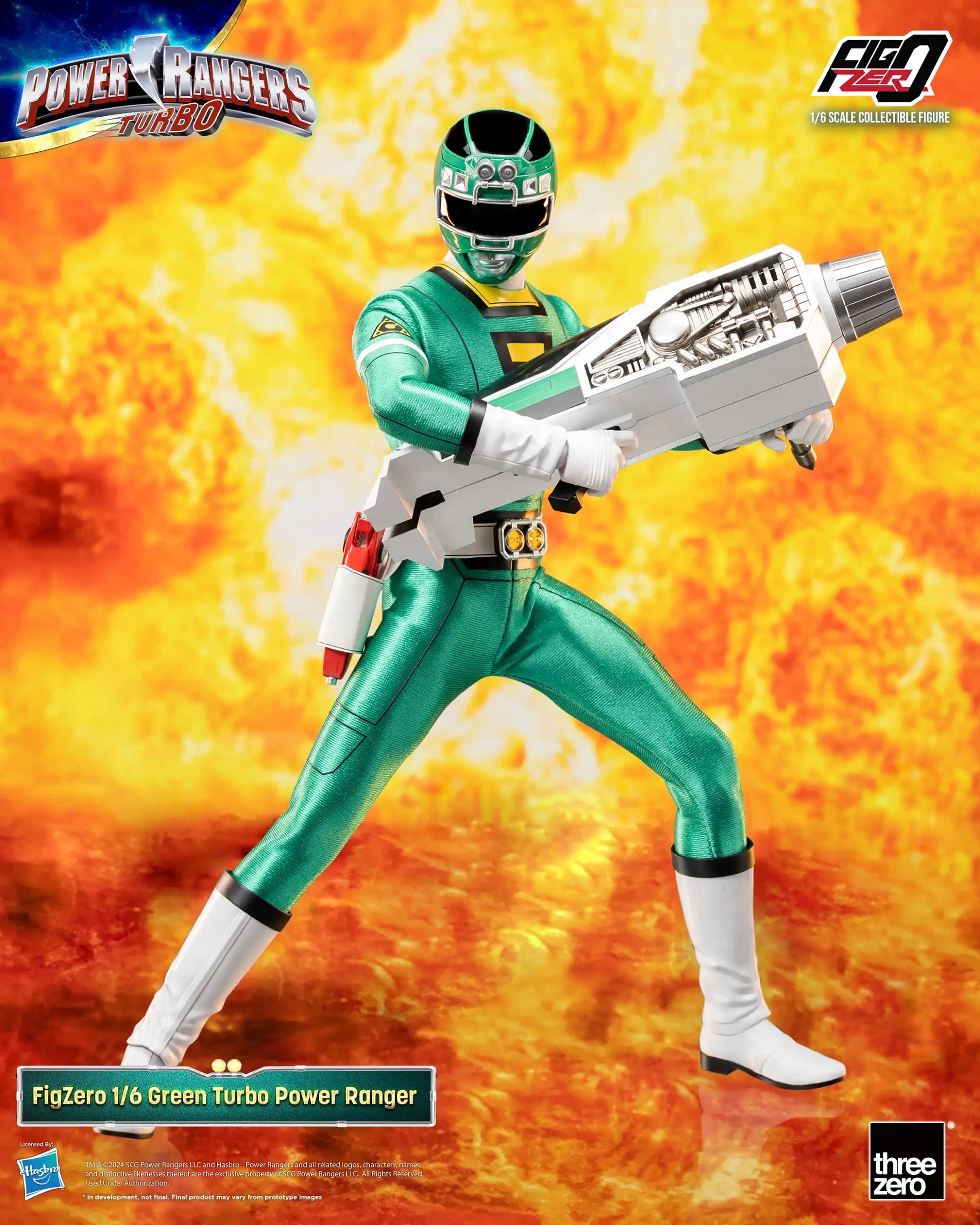 [PREORDER] FigZero Green Turbo Ranger – Power Rangers Turbo 1/6 Scale Figure