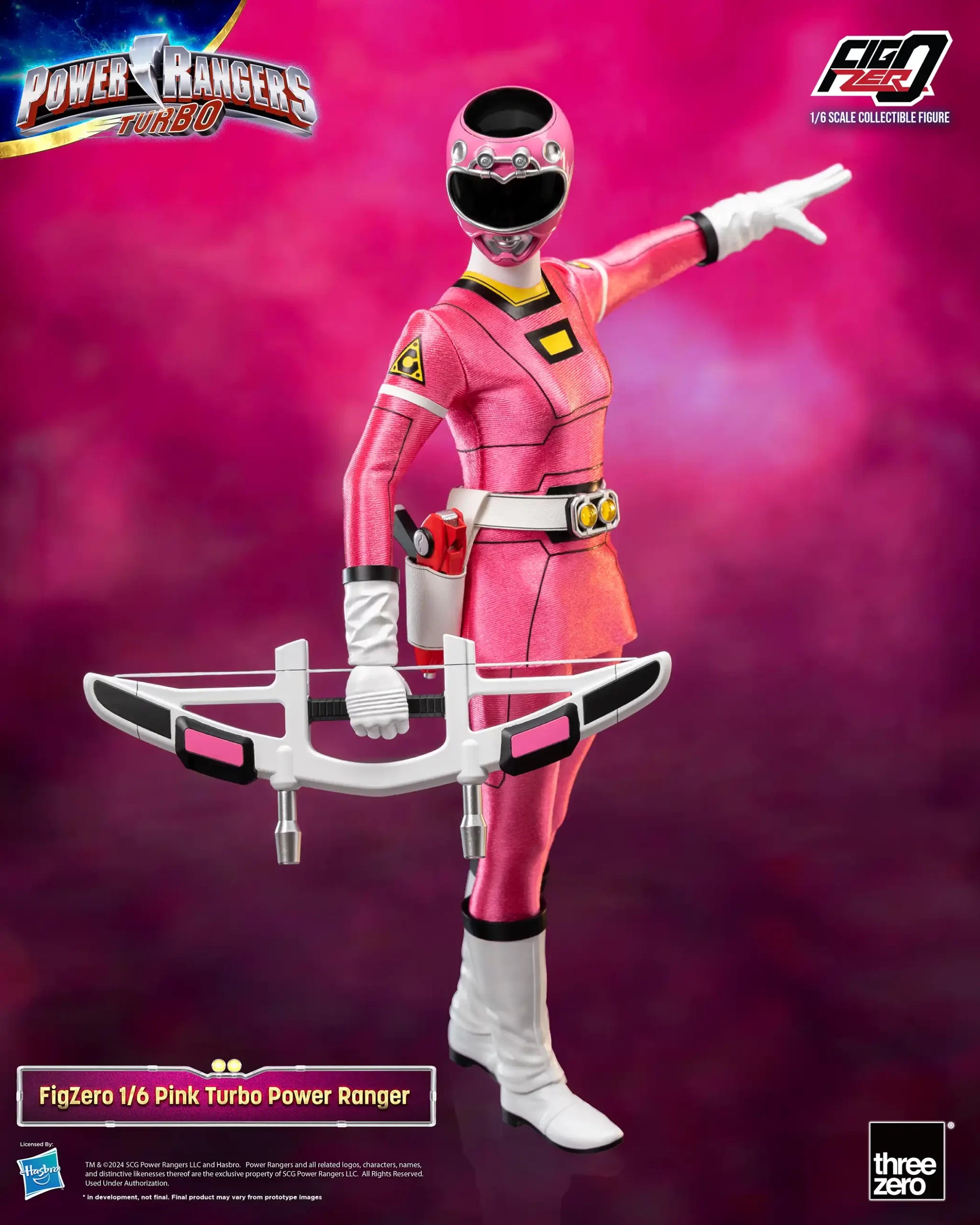 [PREORDER] FigZero Pink Turbo Ranger – Power Rangers Turbo 1/6 Scale Figure