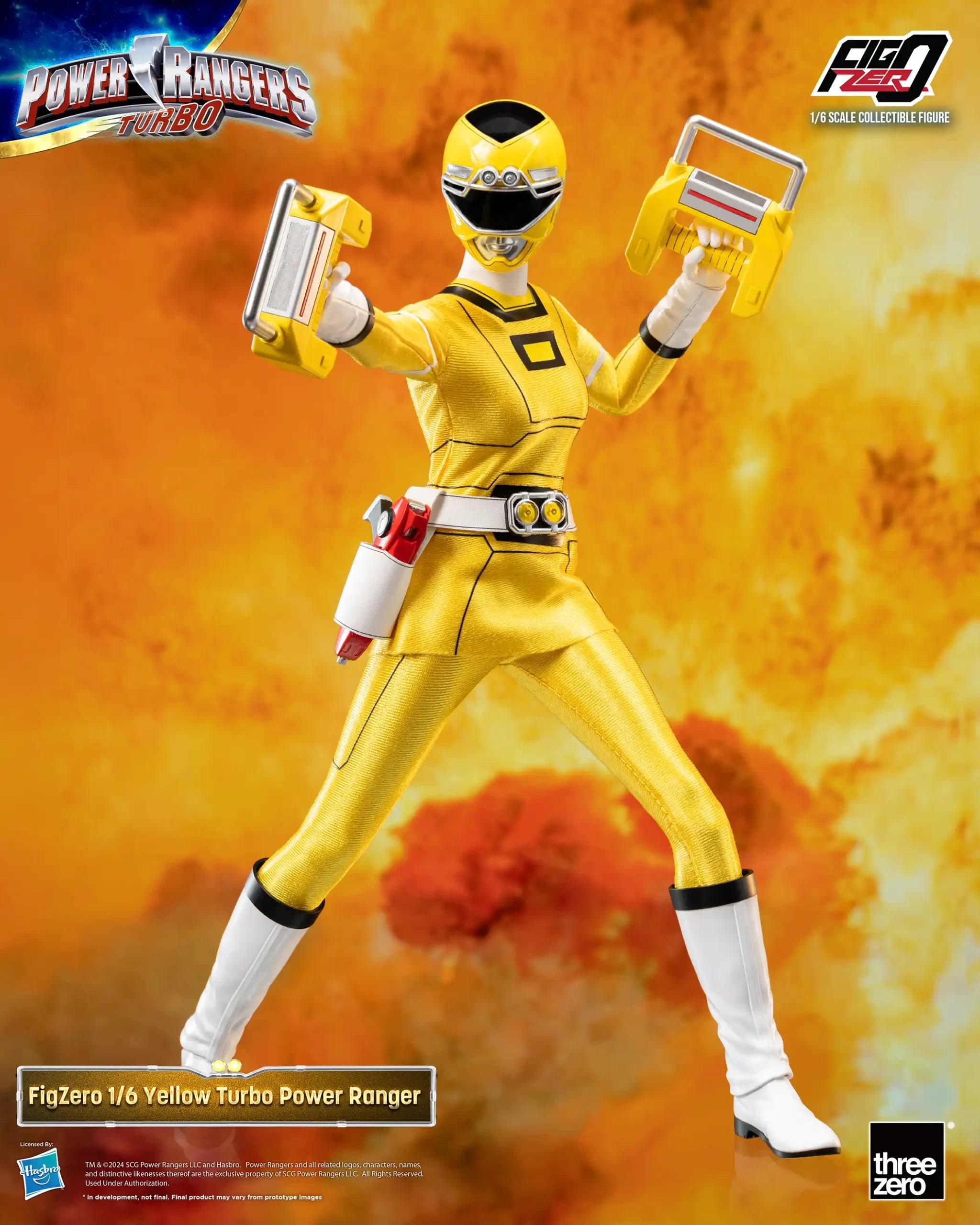 [PREORDER] FigZero Yellow Turbo Ranger – Power Rangers Turbo 1/6 Scale Figure