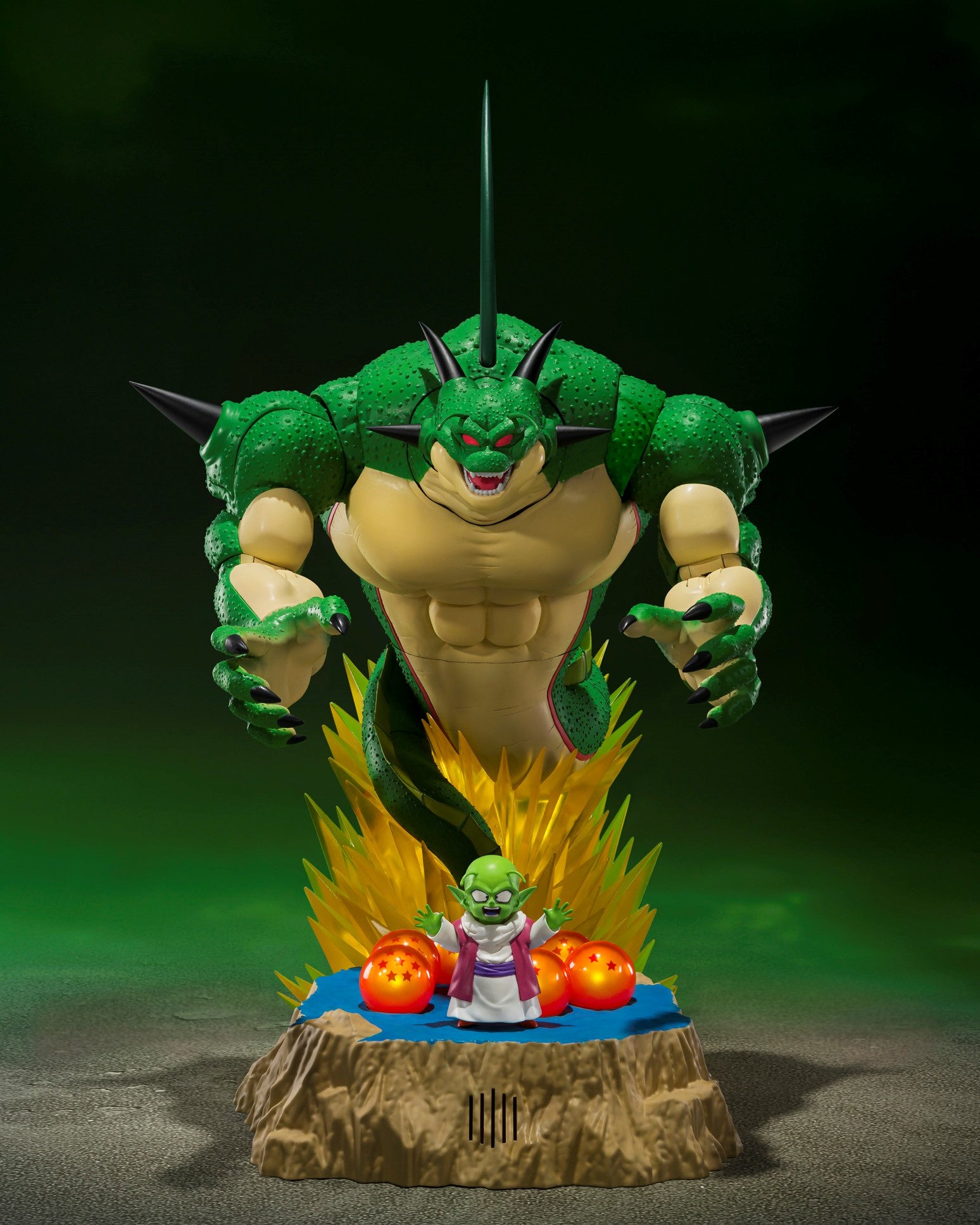 SH Figuarts Porunga & Dende Luminous Set – Come Forth Shenron!