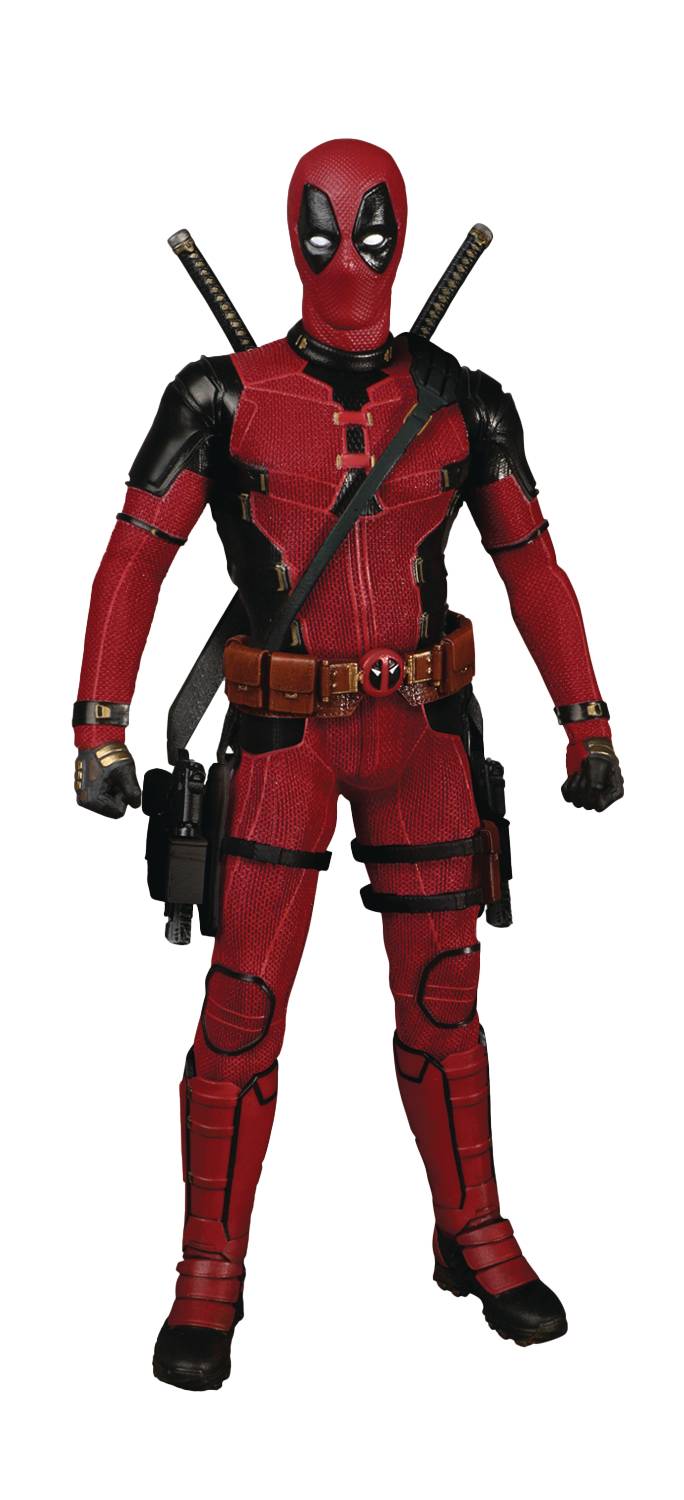 Mezco One:12 Collective Deadpool DLX Action Figure – Deadpool & Wolverine