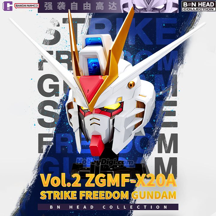 BN Head Collection Vol 2 – ZGMF-X20A Strike Freedom Gundam