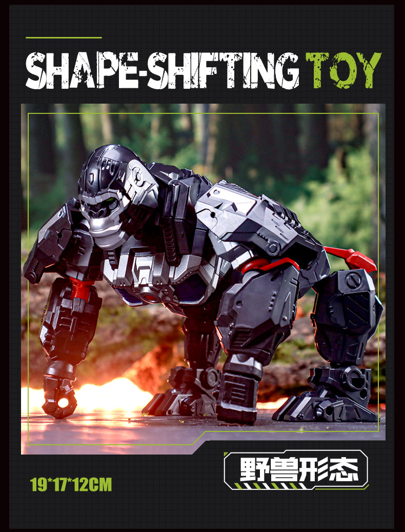Shape-Shifting Toy Gorilla Leader – Commander of Justice