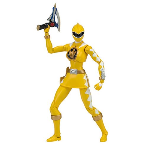Power Rangers Dino Thunder Yellow Legacy 6.5″ Figure