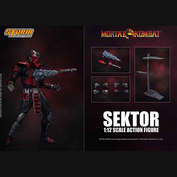Sektor – Storm Collectibles Mortal Kombat Figure